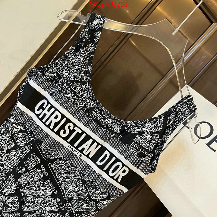 Swimsuit-Dior wholesale replica shop ID: YJ3252 $: 52USD