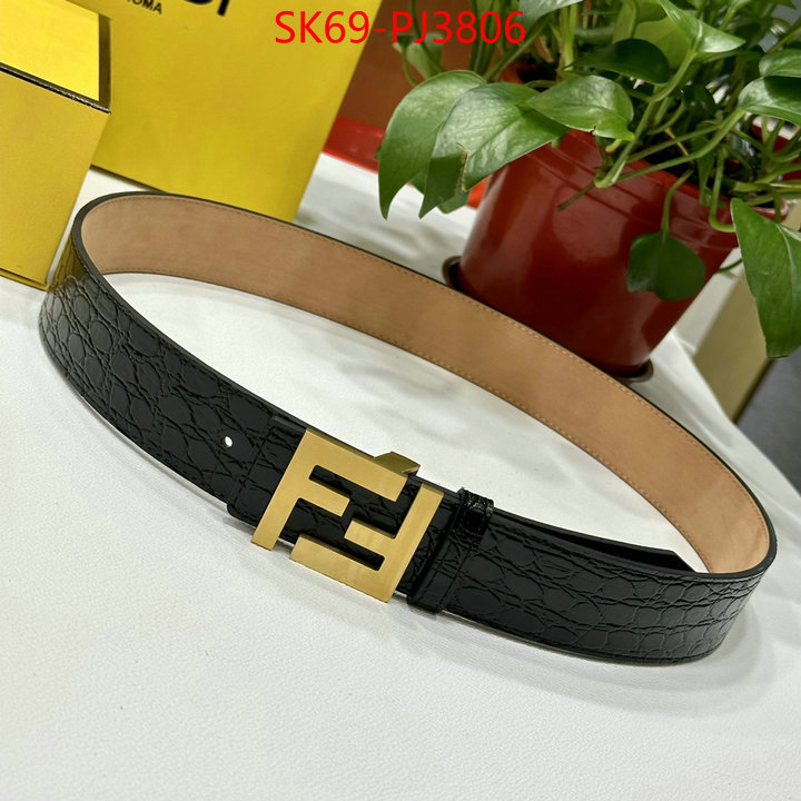 Belts-Fendi best quality designer ID: PJ3806 $: 69USD