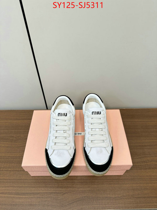 Women Shoes-Miu Miu aaaaa replica ID: SJ5311 $: 125USD