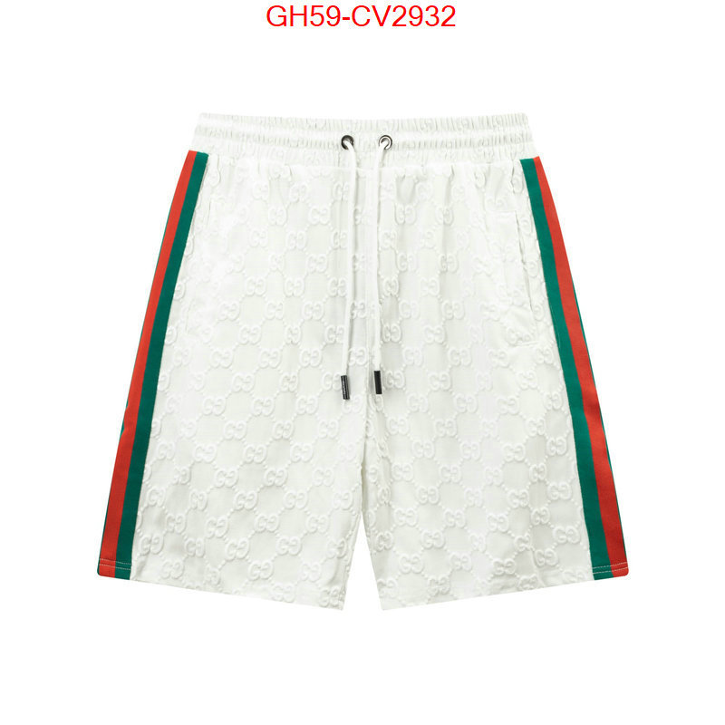 Clothing-Gucci wholesale replica shop ID: CV2932 $: 59USD
