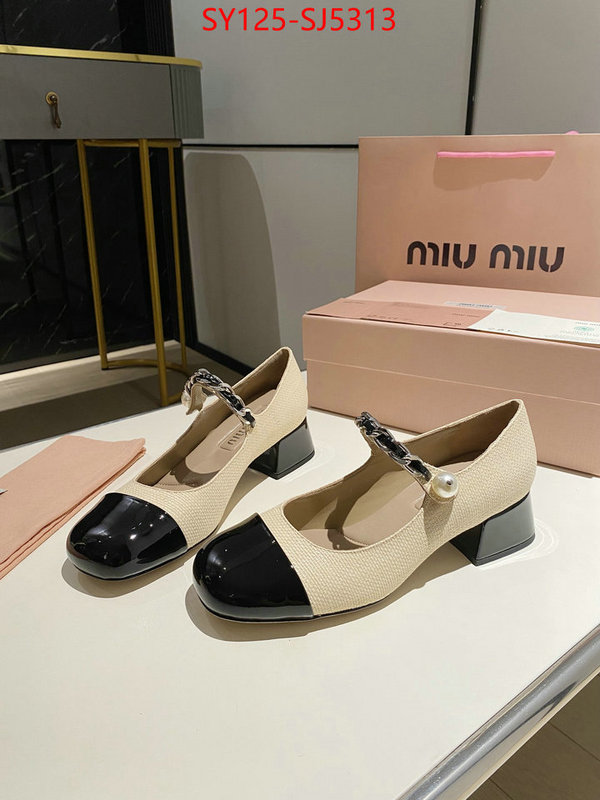 Women Shoes-Miu Miu customize the best replica ID: SJ5313 $: 125USD