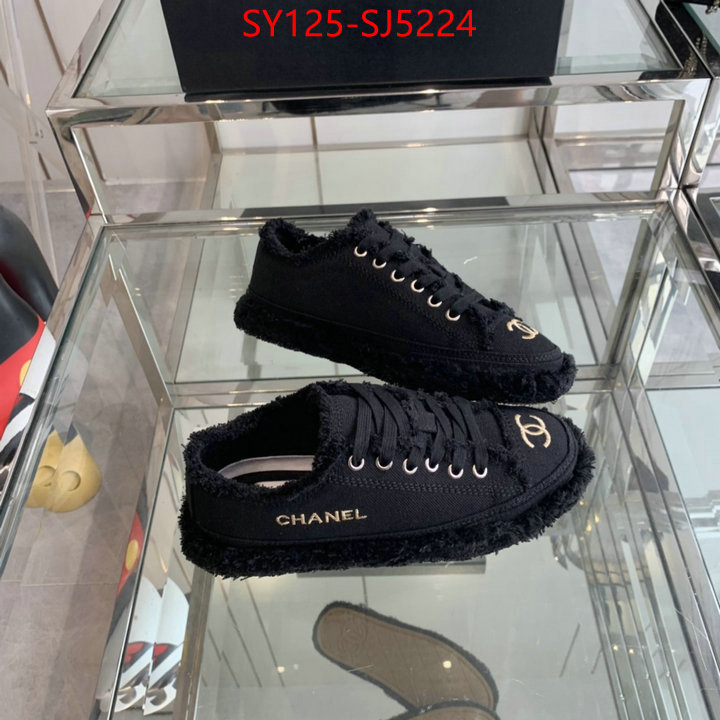 Women Shoes-Chanel best replica 1:1 ID: SJ5224 $: 125USD