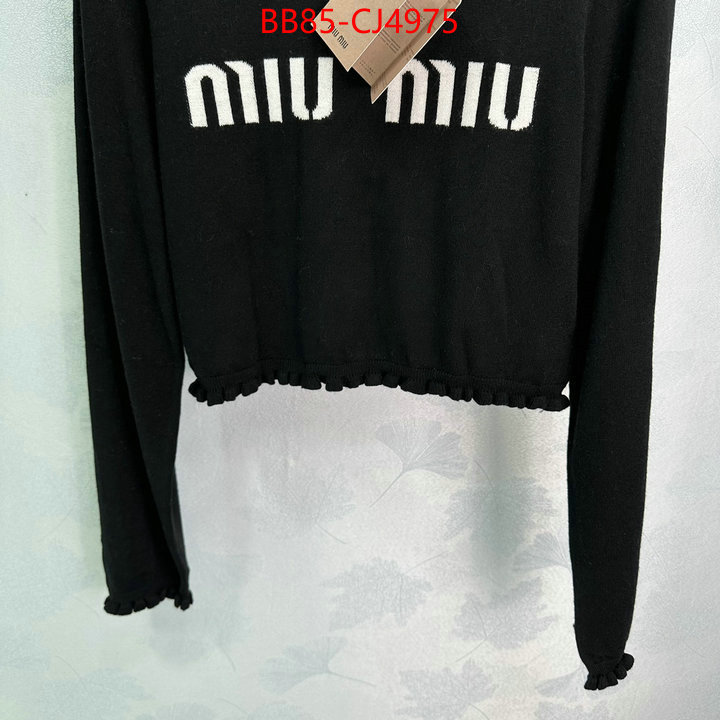 Clothing-MIU MIU buy best quality replica ID: CJ4975 $: 85USD