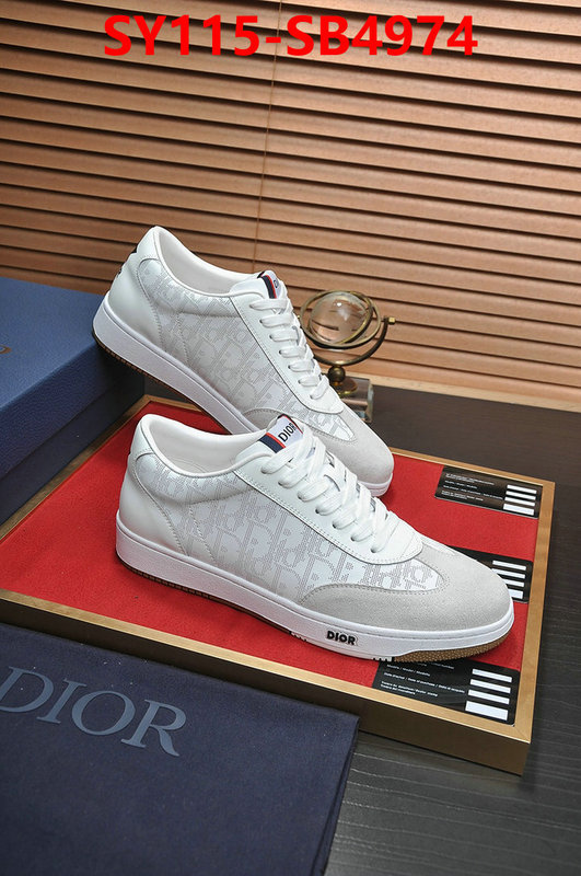 Men shoes-Dior replica aaaaa+ designer ID: SB4974 $: 115USD