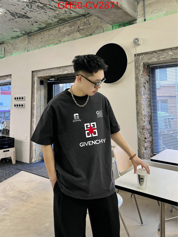 Clothing-Givenchy where quality designer replica ID: CV2871 $: 59USD