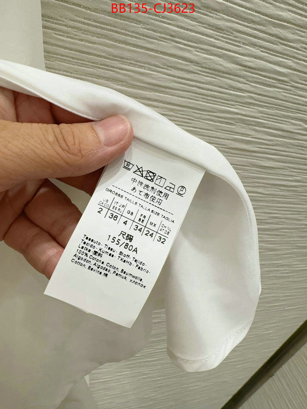 Clothing-MaxMara designer 1:1 replica ID: CJ3623 $: 135USD