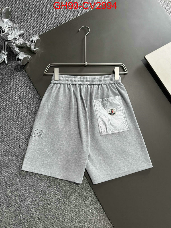 Clothing-Moncler designer wholesale replica ID: CV2994 $: 99USD