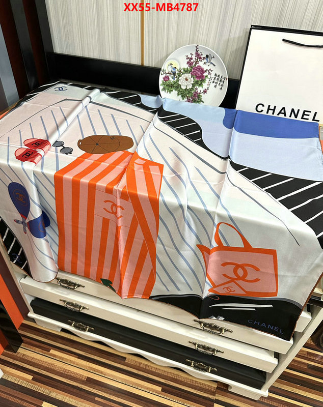 Scarf-Chanel quality replica ID: MB4787 $: 55USD