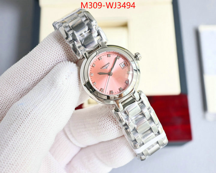 Watch(TOP)-Longines 1:1 clone ID: WJ3494 $: 309USD