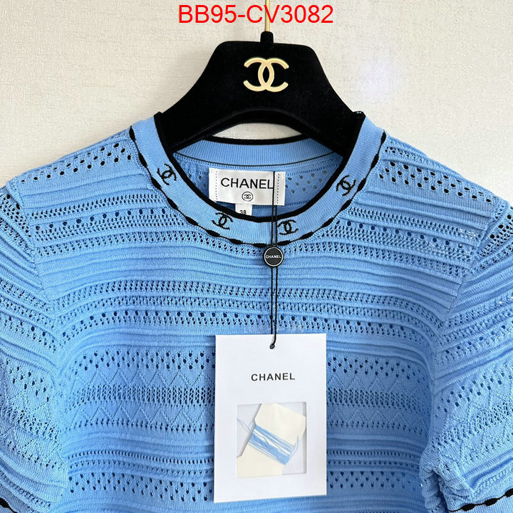 Clothing-Chanel top ID: CV3082 $: 95USD