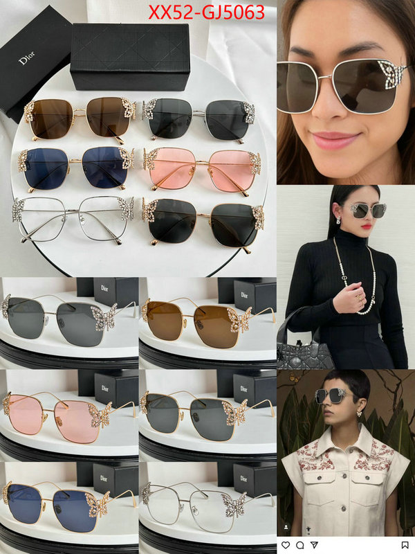 Glasses-Dior we provide top cheap aaaaa ID: GJ5063 $: 52USD