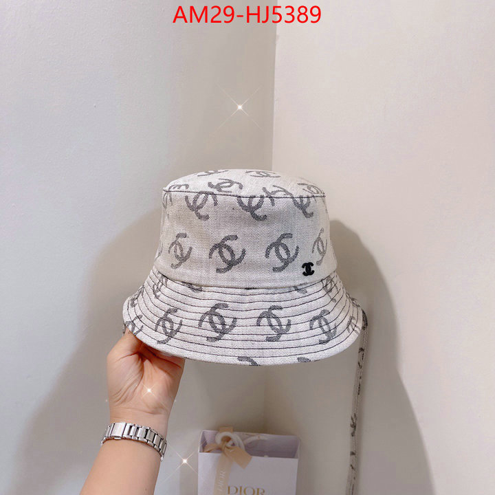 Cap (Hat)-Chanel best quality fake ID: HJ5389 $: 29USD