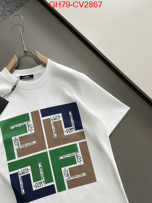 Clothing-Fendi top quality ID: CV2867 $: 79USD