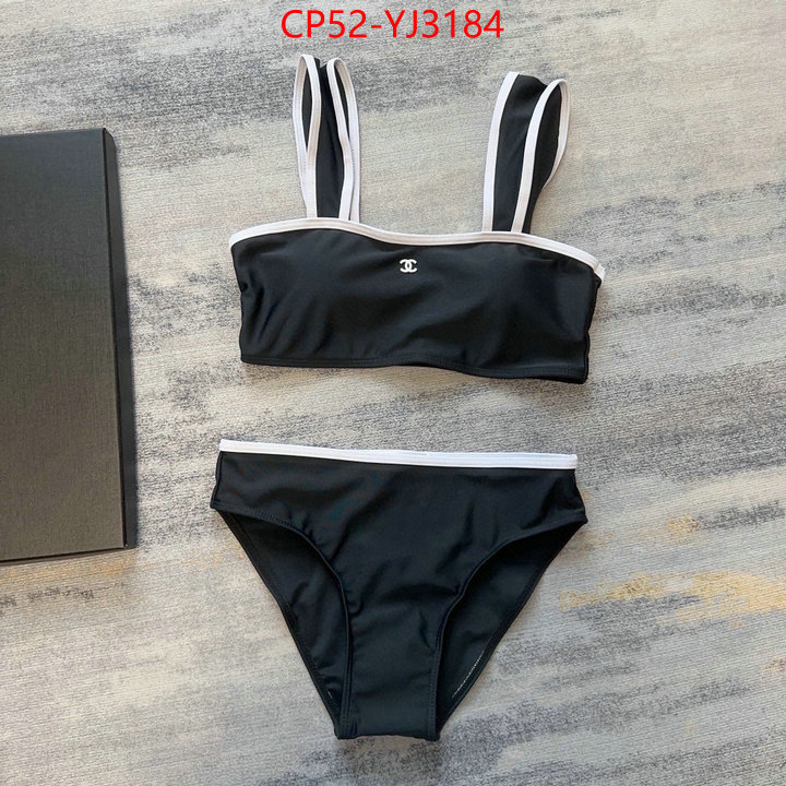 Swimsuit-Chanel 2024 replica wholesale cheap sales online ID: YJ3184 $: 52USD