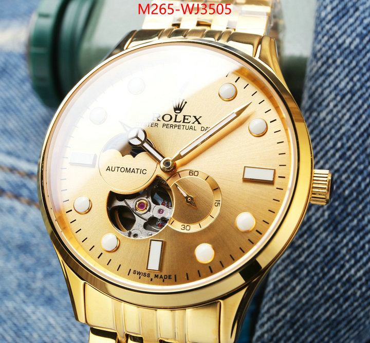 Watch(TOP)-Rolex replica 2024 perfect luxury ID: WJ3505 $: 265USD