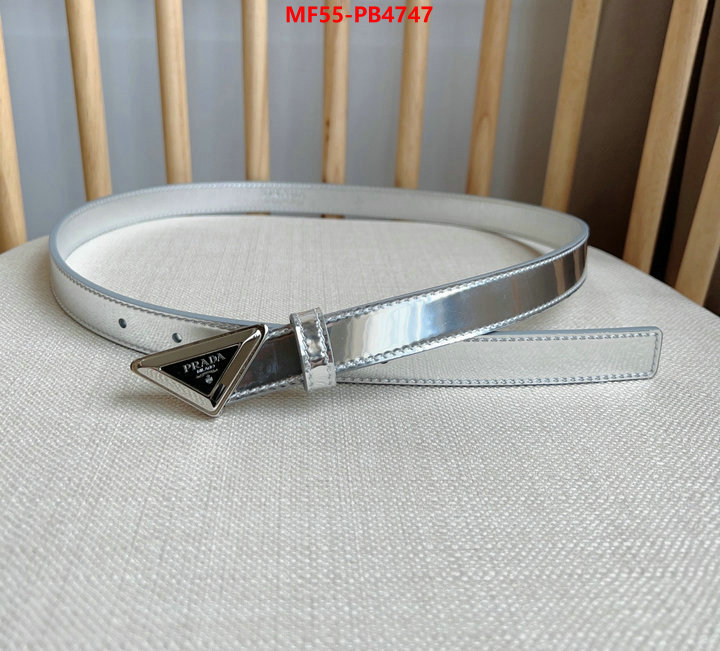 Belts-Prada 7 star quality designer replica ID: PB4747 $: 55USD