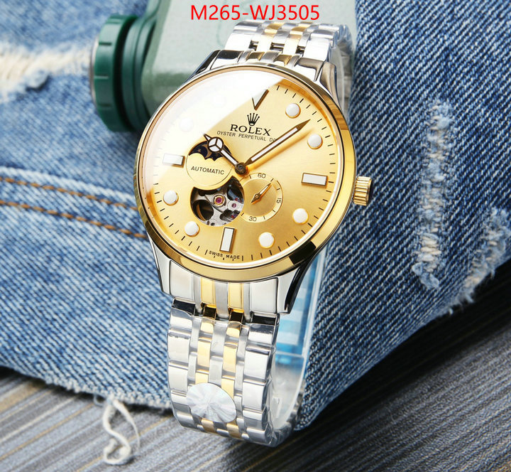 Watch(TOP)-Rolex replica 2024 perfect luxury ID: WJ3505 $: 265USD