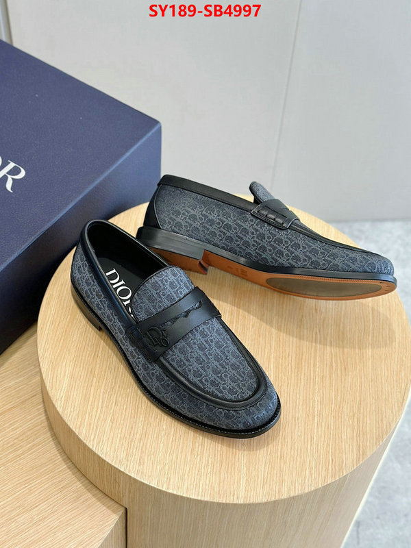 Men shoes-Dior luxury cheap replica ID: SB4997 $: 189USD