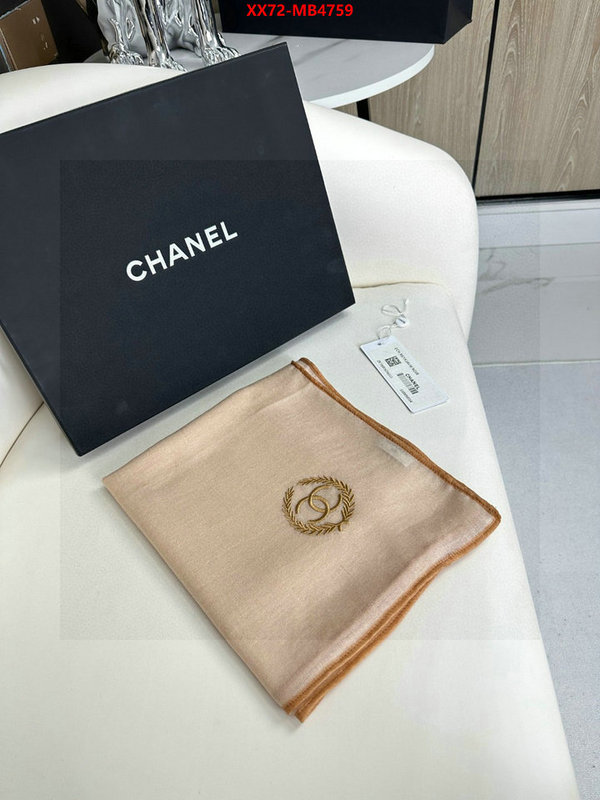 Scarf-Chanel where can i buy the best quality ID: MB4759 $: 72USD