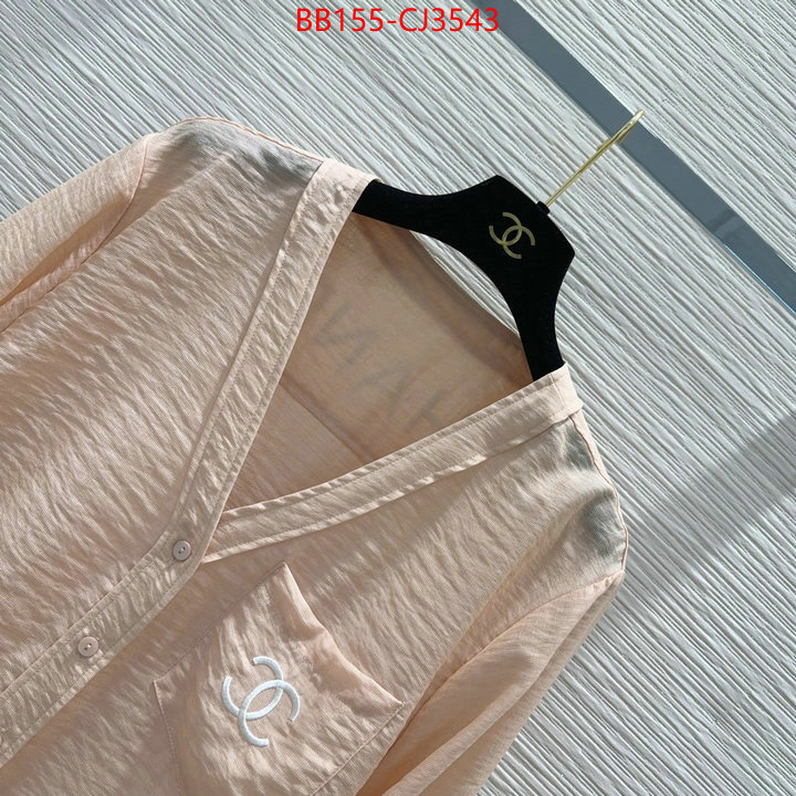 Clothing-Chanel copy ID: CJ3543 $: 155USD