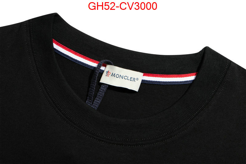 Clothing-Moncler 2024 perfect replica designer ID: CV3000 $: 52USD