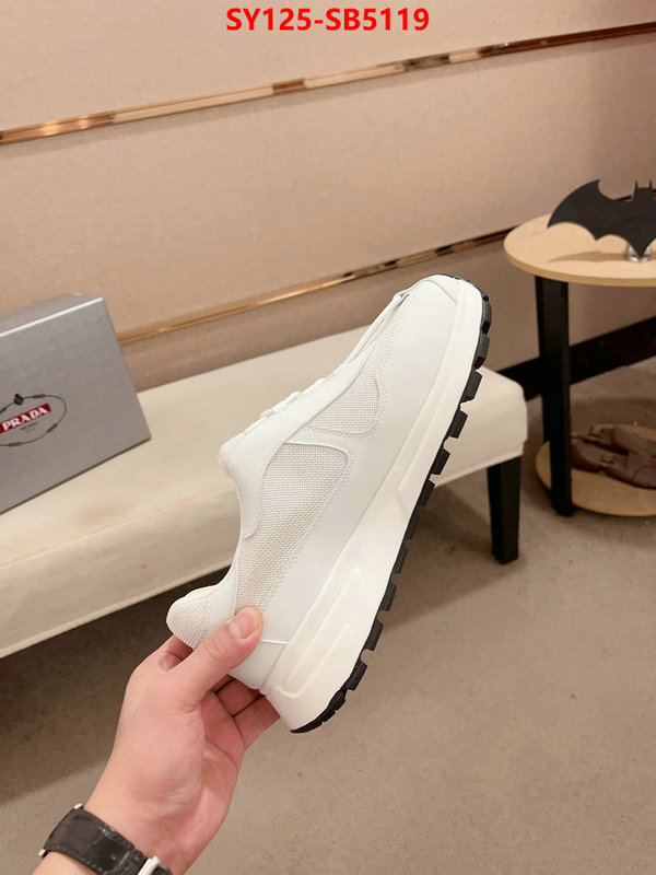 Men shoes-Prada what best replica sellers ID: SB5119 $: 125USD