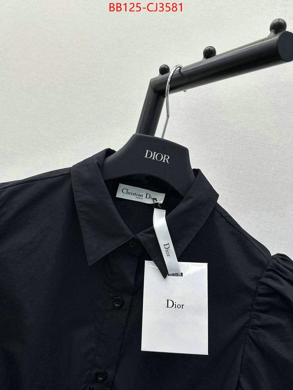 Clothing-Dior aaaaa quality replica ID: CJ3581 $: 125USD