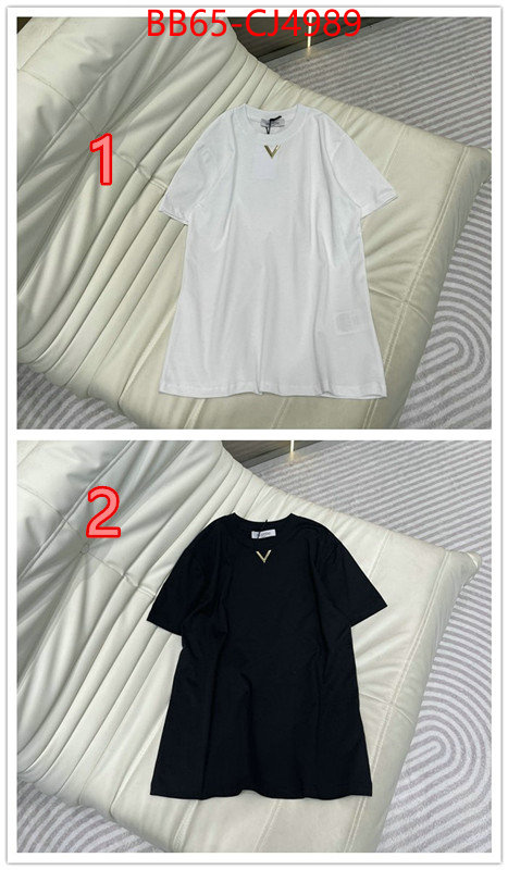 Clothing-Valentino designer fashion replica ID: CJ4989 $: 65USD