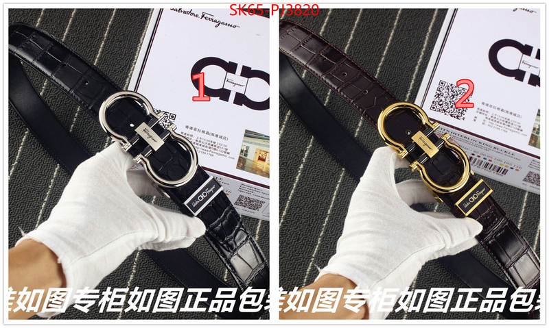 Belts-Ferragamo buy 1:1 ID: PJ3820 $: 65USD