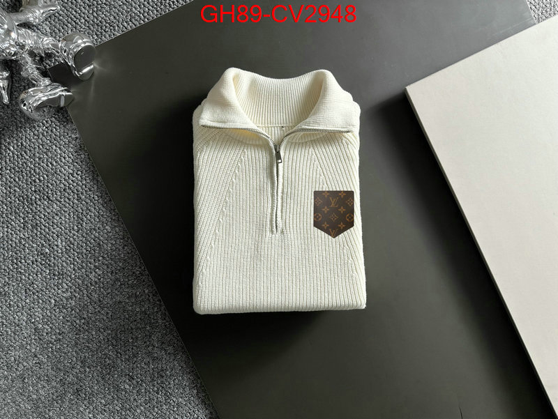 Clothing-LV fake designer ID: CV2948 $: 89USD