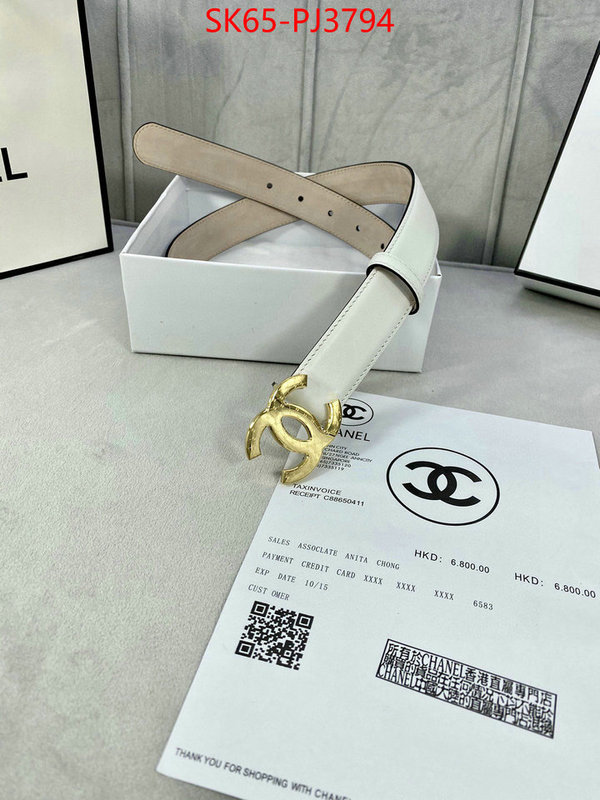 Belts-Chanel the best quality replica ID: PJ3794 $: 65USD