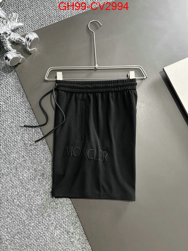 Clothing-Moncler designer wholesale replica ID: CV2994 $: 99USD