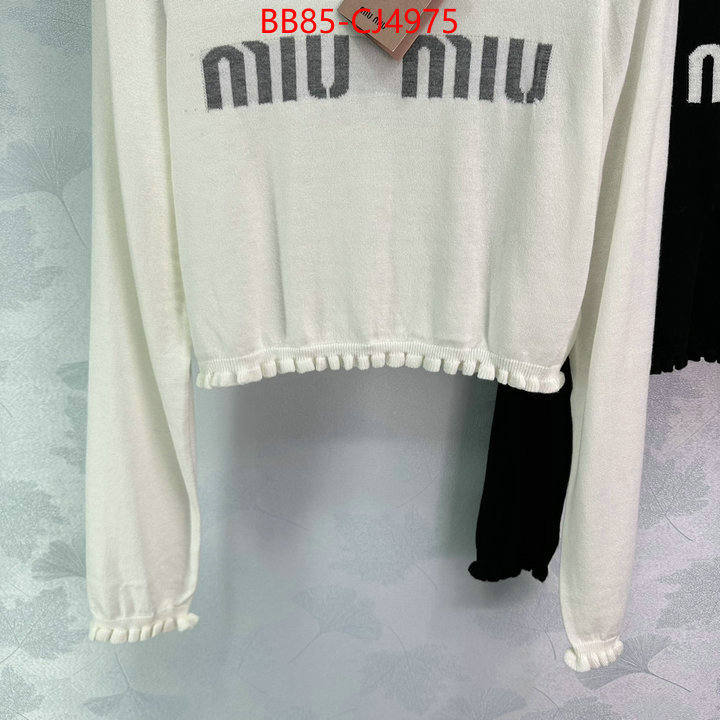 Clothing-MIU MIU buy best quality replica ID: CJ4975 $: 85USD