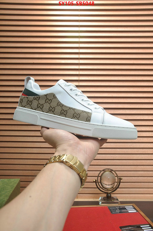 Men Shoes-Gucci where should i buy replica ID: SB5048 $: 105USD