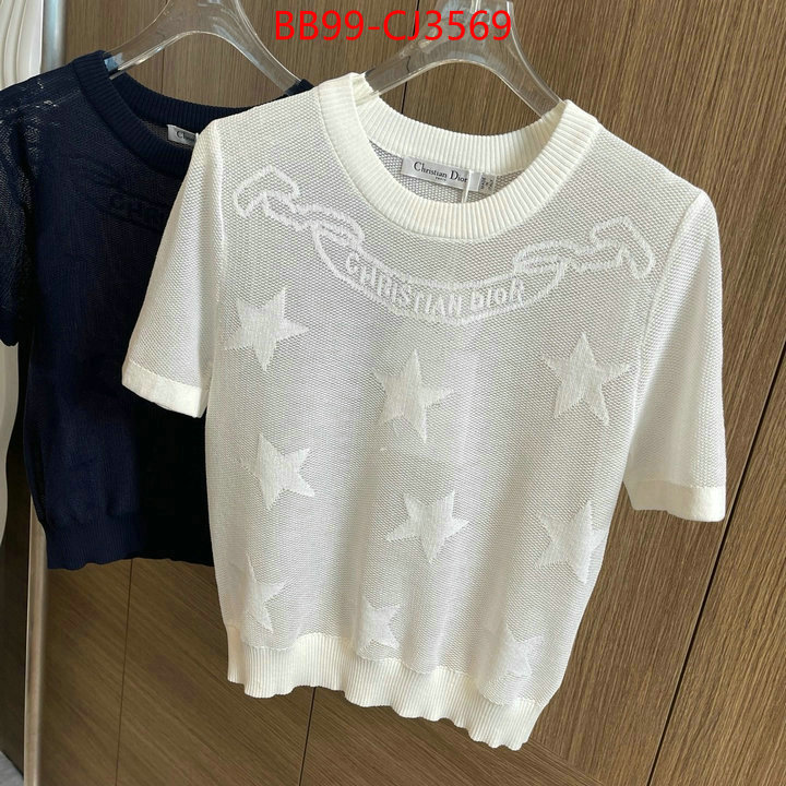 Clothing-Dior the top ultimate knockoff ID: CJ3569 $: 99USD