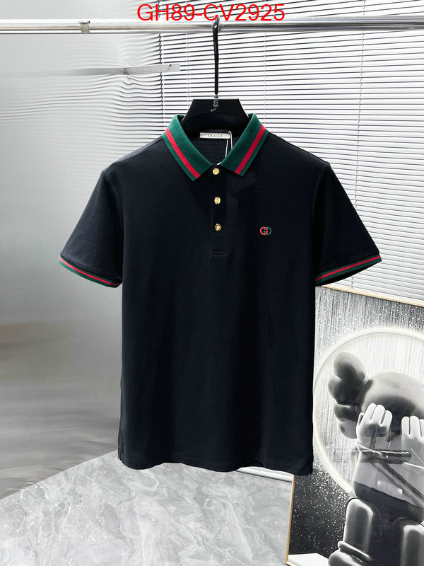 Clothing-Gucci aaaaa+ replica designer ID: CV2925 $: 89USD