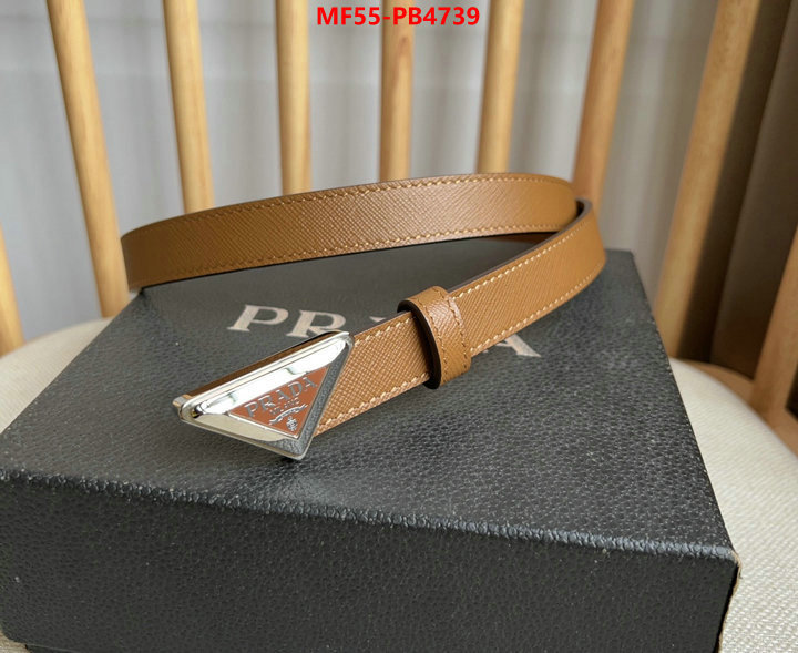 Belts-Prada 1:1 replica ID: PB4739 $: 55USD