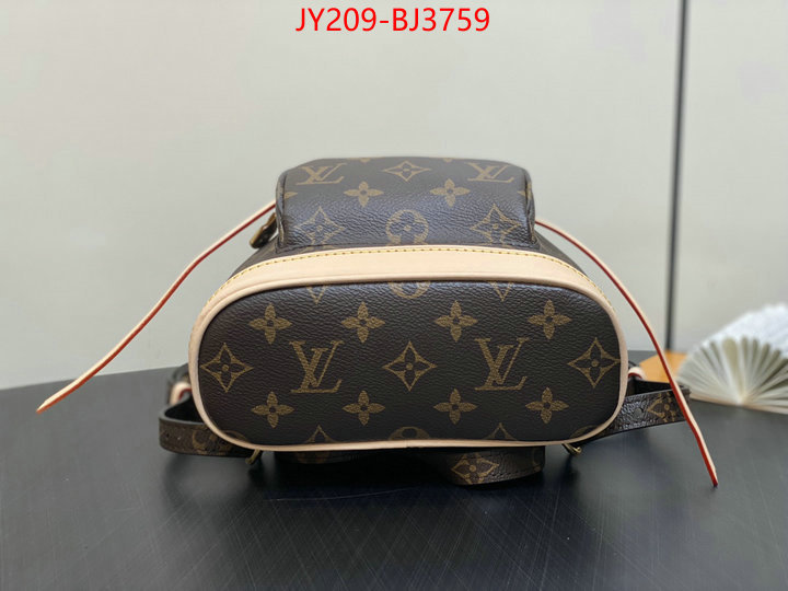 LV Bags(TOP)-Backpack- perfect quality designer replica ID: BJ3759 $: 209USD,