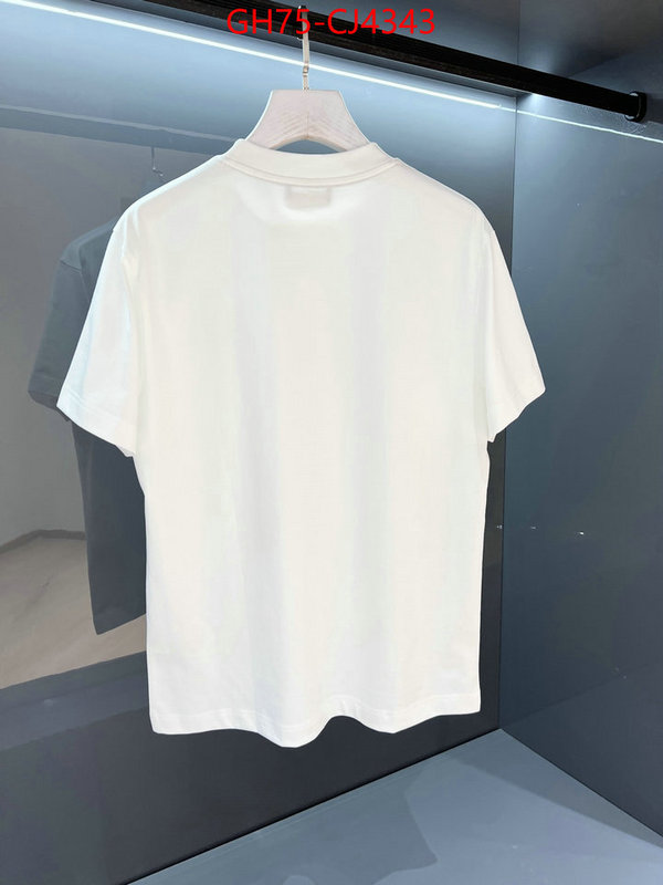 Clothing-Fendi wholesale 2024 replica ID: CJ4343 $: 75USD