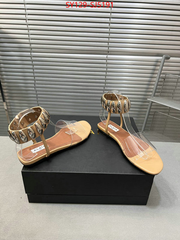 Women Shoes-ALAIA aaaaa+ replica designer ID: SJ5191 $: 129USD