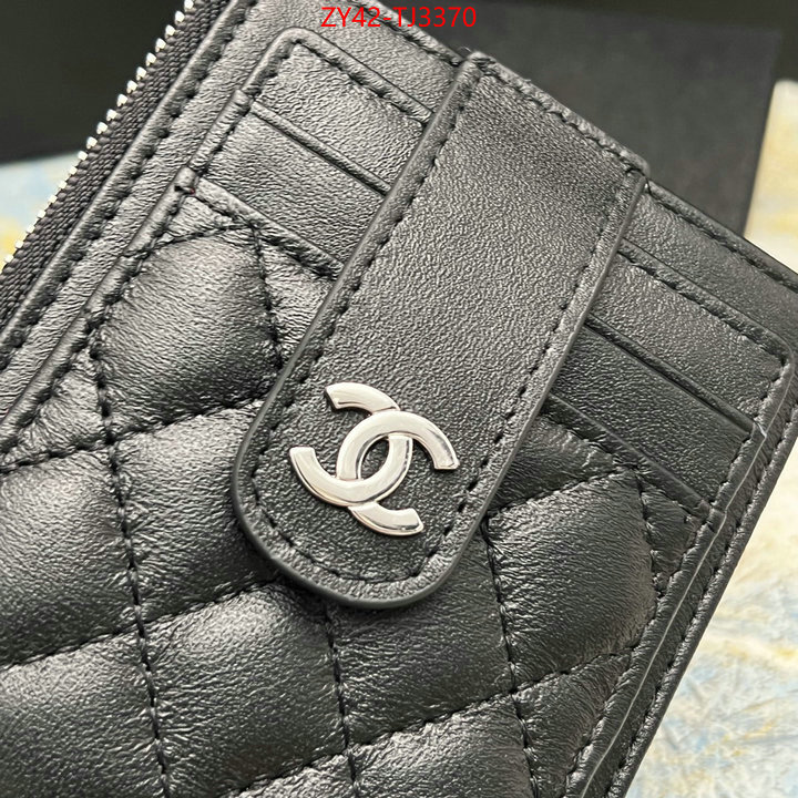 Chanel Bags(4A)-Wallet- where should i buy replica ID: TJ3370 $: 42USD,