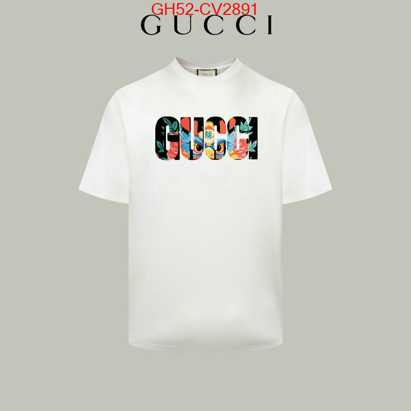 Clothing-Gucci replica designer ID: CV2891 $: 52USD