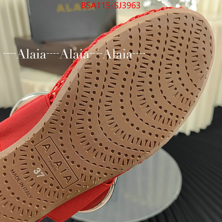 Women Shoes-ALAIA best fake ID: SJ3963 $: 115USD