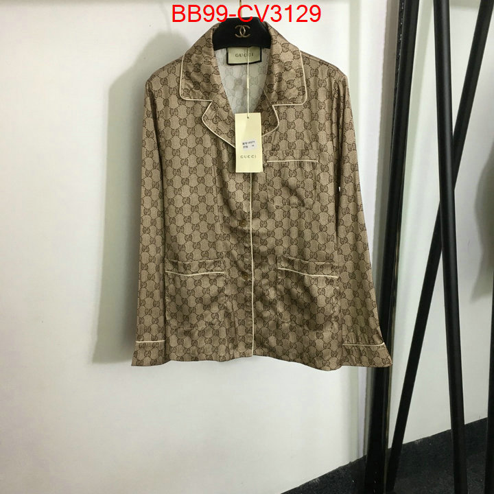 Clothing-Gucci 2024 luxury replicas ID: CV3129 $: 99USD