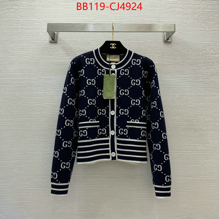 Clothing-Gucci sell online luxury designer ID: CJ4924 $: 119USD