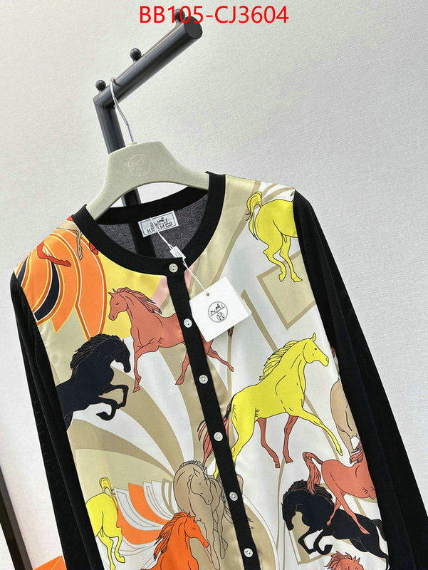 Clothing-Hermes replica 2024 perfect luxury ID: CJ3604 $: 105USD