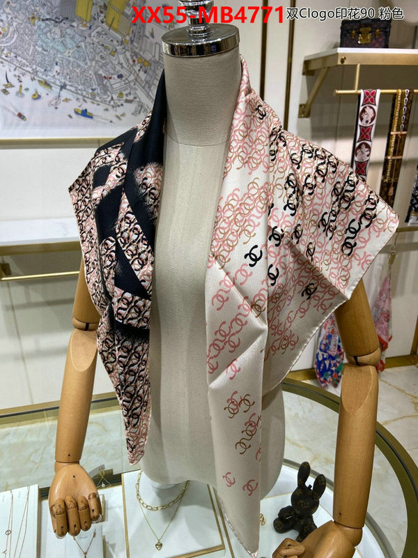 Scarf-Chanel cheap wholesale ID: MB4771 $: 55USD