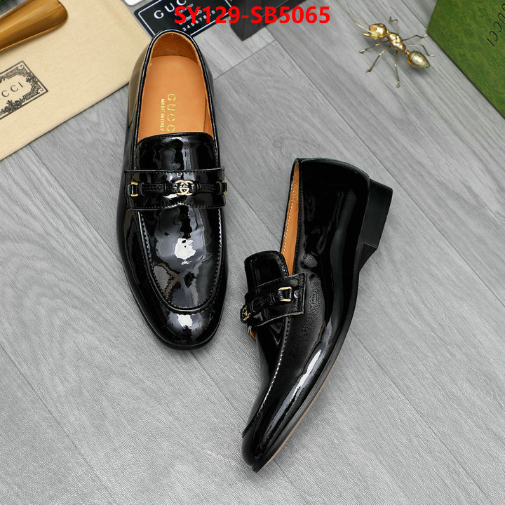 Men Shoes-Gucci mirror copy luxury ID: SB5065 $: 129USD