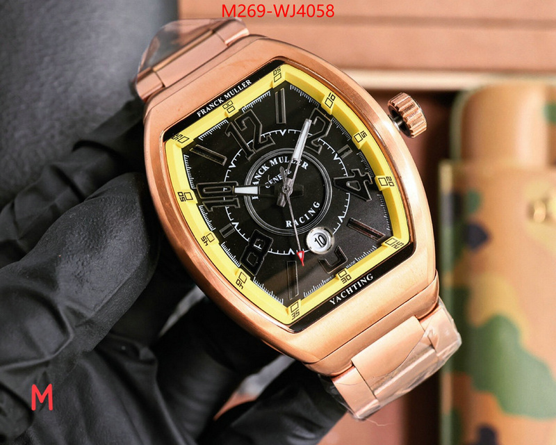 Watch(TOP)-Franck Muller high quality aaaaa replica ID: WJ4058 $: 269USD