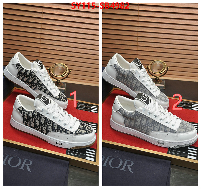 Men shoes-Dior fake aaaaa ID: SB4982 $: 115USD